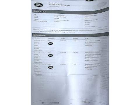 Land Rover Range Rover Sport SD V6 HSE - U166