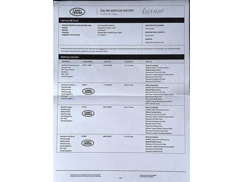 Land Rover Range Rover Sport SD V6 Autobiography Dynamic - U290