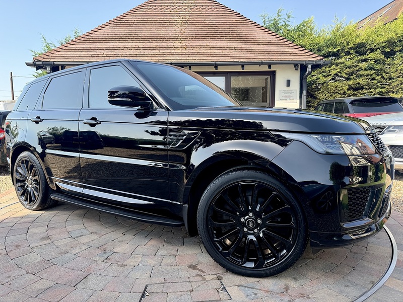 Black 2018 Land Rover Range Rover Sport SUV/Crossover All-wheel drive Automatic