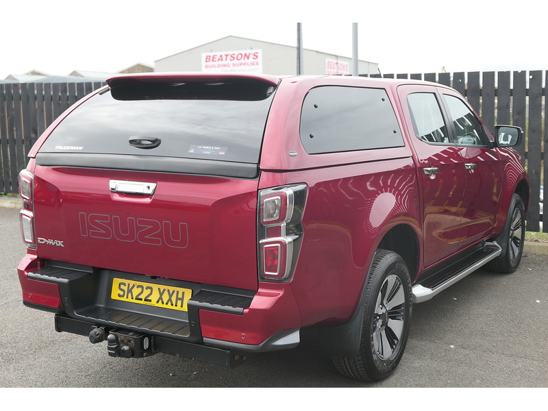 Isuzu 1.9 TD DL40 Double Cab Pickup 4dr Diesel Auto 4WD Euro 6 (s/s) (164 ps)
