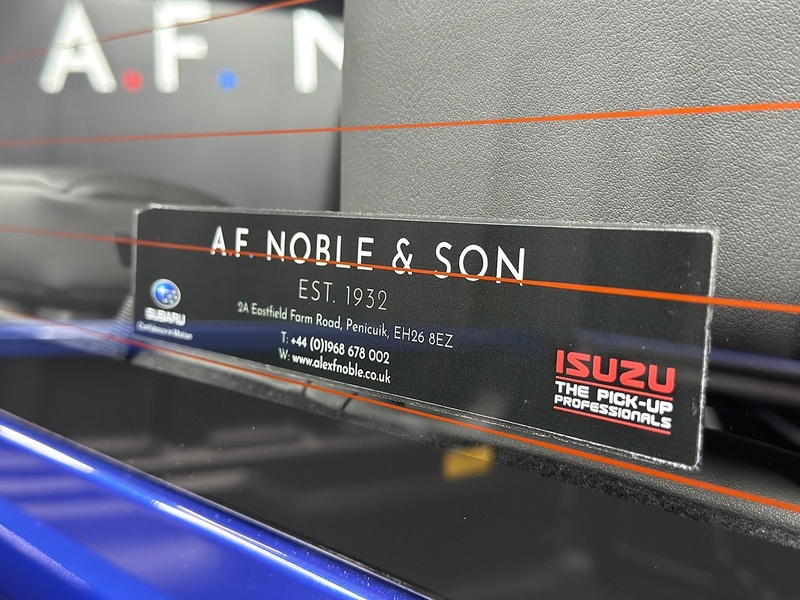 Isuzu 1.9 TD DL40 Pickup Double Cab 4dr Diesel Auto 4WD Euro 6 (s/s) (164 ps)