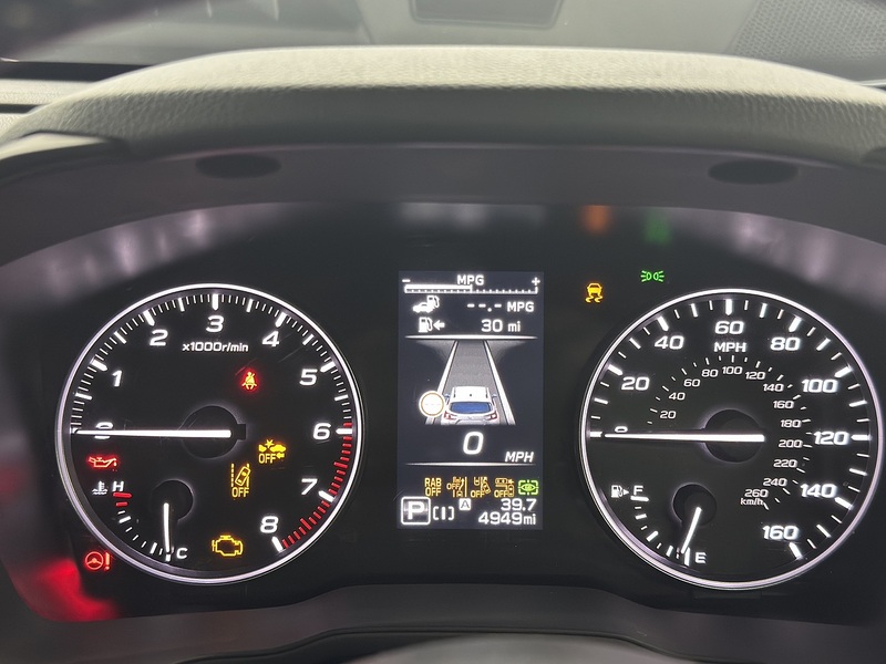 Subaru 2.0 i e-Boxer Touring SUV 5dr Petrol Hybrid Lineartronic 4WD Euro 6 (s/s) (136 ps)