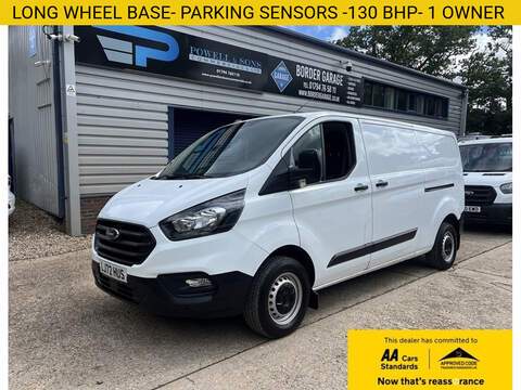 Ford Transit Custom 1.5 Turbo D 2000 Limited Edition Nav Panel Van 4dr Diesel Manual L1 H1 Euro 6 (s/s) (100 ps)