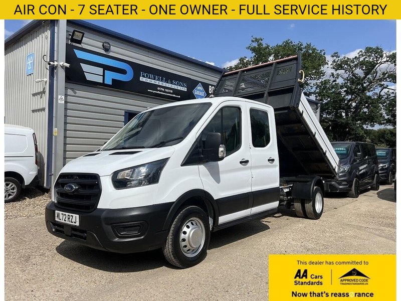 Ford Transit 350 EcoBlue Leader Tipper - U843