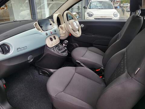 Fiat 500 1.0 MHEV Top Hatchback 3dr Petrol Manual Euro 6 (s/s) (70 bhp) - U1047
