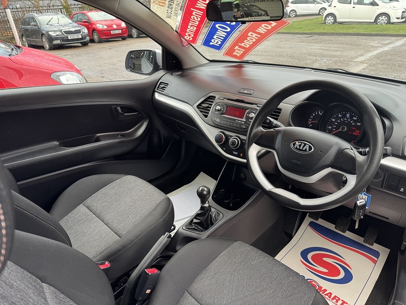 Kia 1.0 1 Hatchback 3dr Petrol Manual Euro 5 (68 bhp)