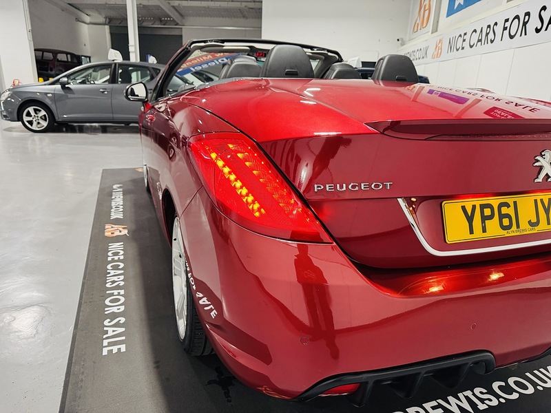Peugeot 2.0 HDi Allure Convertible 2dr Diesel Manual Euro 5 (163 ps)