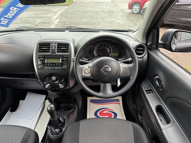 Nissan 1.2 Visia Hatchback 5dr Petrol Manual Euro 5 (80 ps)