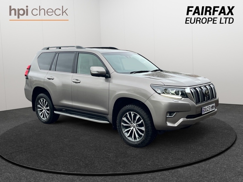 Toyota 2.8D Invincible SUV 5dr Diesel Auto 4WD Euro 6 (s/s) (7 Seat) (204 ps)