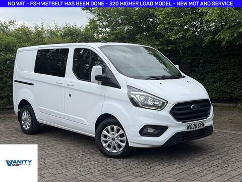 Ford Transit Custom 2.0 300 EcoBlue Limited Panel Van 5dr Diesel Manual L2 H1 Euro 6 (s/s) (130 ps)