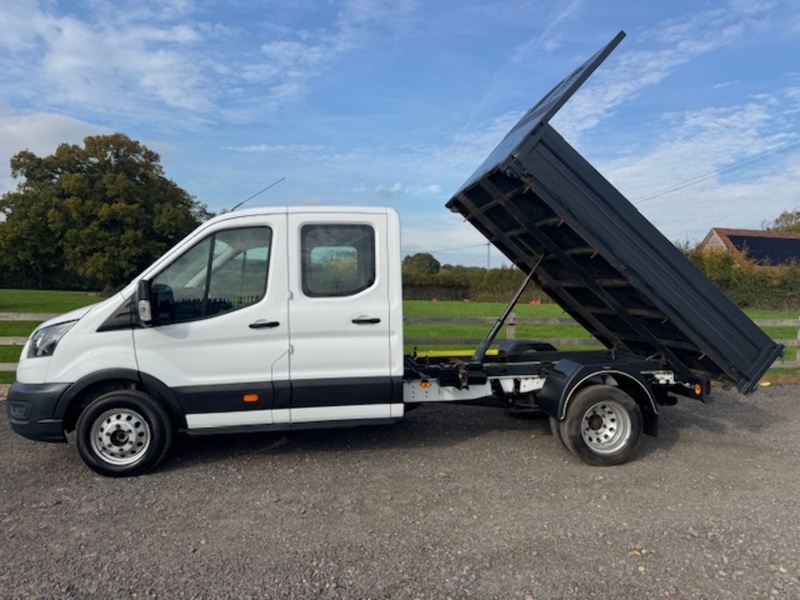 Ford 350 EcoBlue Leader L3 LWB CREW CAB 7 SEAT TIPPER DOUBLE REAR WHEEL 2.0 4dr tipper Manual Diesel