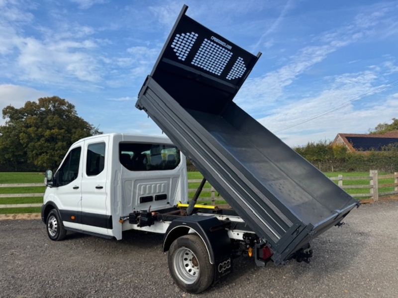 Ford 350 EcoBlue Leader L3 LWB CREW CAB 7 SEAT TIPPER DOUBLE REAR WHEEL 2.0 4dr tipper Manual Diesel