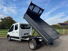 Ford Transit 350 EcoBlue Leader L3 LWB CREW CAB 7 SEAT TIPPER DOUBLE REAR WHEEL 