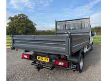 Ford Transit 350 EcoBlue Leader L3 LWB CREW CAB 7 SEAT TIPPER DOUBLE REAR WHEEL 