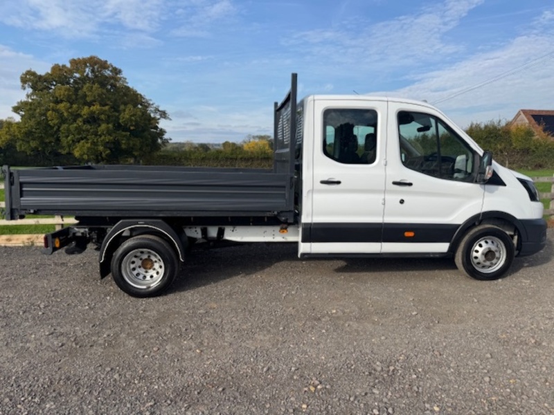 Ford 350 EcoBlue Leader L3 LWB CREW CAB 7 SEAT TIPPER DOUBLE REAR WHEEL 2.0 4dr tipper Manual Diesel