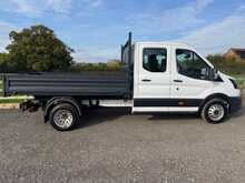 Ford Transit 350 EcoBlue Leader L3 LWB CREW CAB 7 SEAT TIPPER DOUBLE REAR WHEEL 