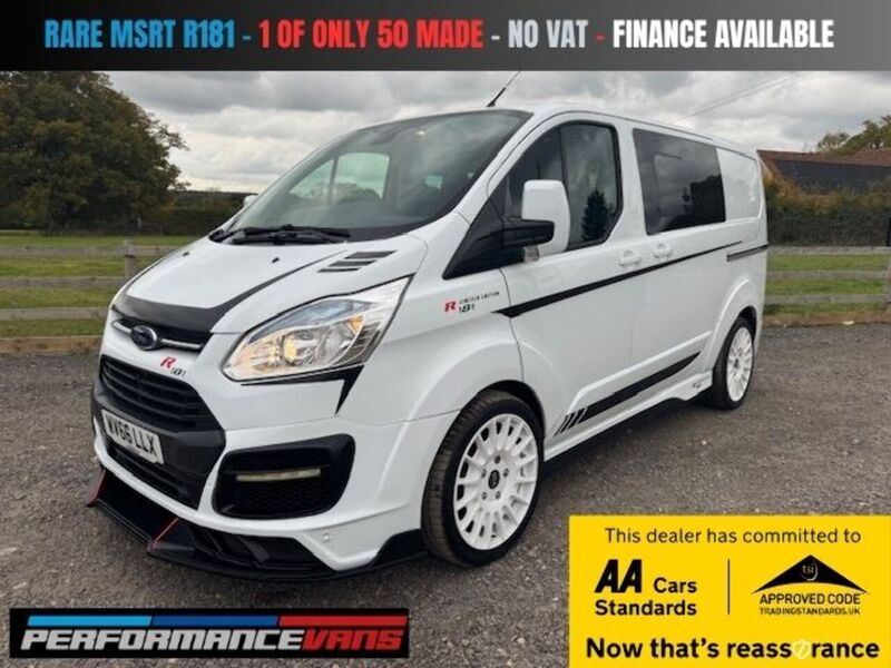 Ford TDCi 290 MSRT R181 5 SEAT CREW VAN WITH TAIL GATE NO VAT 2.2 6dr Combi Van Manual Diesel