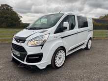 Ford Transit Custom TDCi 290 MSRT R181 5 SEAT CREW VAN WITH TAIL GATE NO VAT 