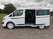 Ford Transit Custom TDCi 290 MSRT R181 5 SEAT CREW VAN WITH TAIL GATE NO VAT 