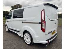 Ford Transit Custom TDCi 290 MSRT R181 5 SEAT CREW VAN WITH TAIL GATE NO VAT 