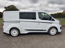 Ford Transit Custom TDCi 290 MSRT R181 5 SEAT CREW VAN WITH TAIL GATE NO VAT 