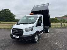 Ford Transit 350 EcoBlue Leader twin rear wheel tipper 