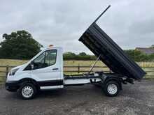 Ford Transit 350 EcoBlue Leader twin rear wheel tipper 
