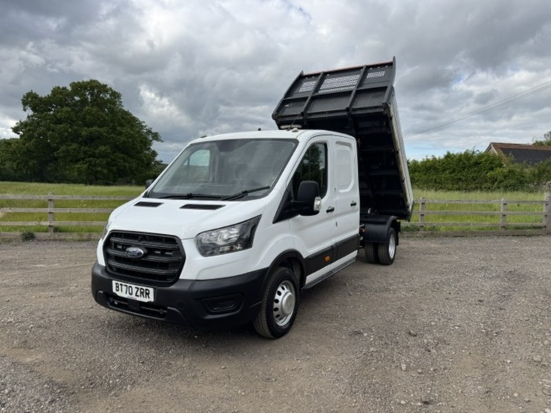 Ford 350 EcoBlue Leader L3 LWB DOUBLE CAB TIPPER AIR CON 2.0 4dr Chassis Cab Manual Diesel