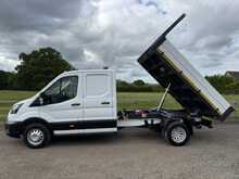 Ford Transit 350 EcoBlue Leader L3 LWB DOUBLE CAB TIPPER AIR CON 