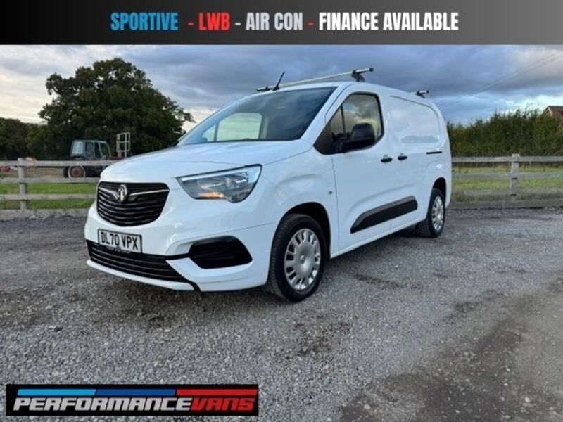 Vauxhall 1.5 Turbo D 2300 Sportive Panel Van 4dr Diesel Manual L2 H1 Euro 6 (s/s) (100 ps)