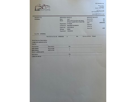 2.0 TDI S line SUV 5dr Diesel S Tronic quattro Euro 6 (s/s) (190 ps)