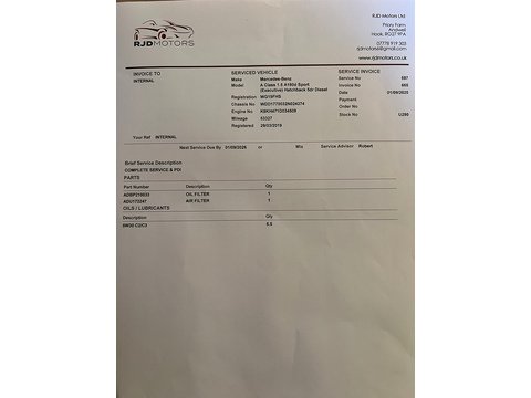 1.5 A180d Sport (Executive) Hatchback 5dr Diesel 7G-DCT Euro 6 (s/s) (116 ps)