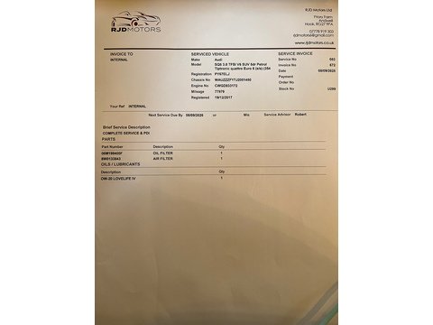 3.0 TFSI V6 SUV 5dr Petrol Tiptronic quattro Euro 6 (s/s) (354 ps)