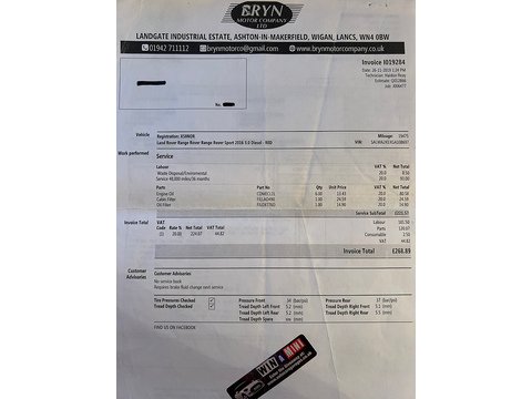 3.0 SD V6 Autobiography Dynamic SUV 5dr Diesel Auto 4WD Euro 6 (s/s) (306 ps)