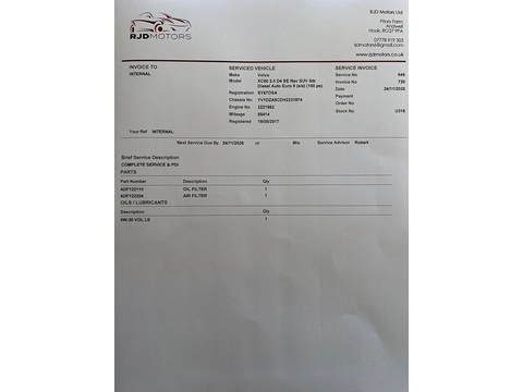 2.0 D4 SE Nav SUV 5dr Diesel Auto Euro 6 (s/s) (190 ps)