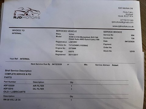 2.0 D4 Momentum SUV 5dr Diesel Auto AWD Euro 6 (s/s) (190 ps)