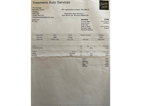 3.0 640d M Sport Coupe 2dr Diesel Steptronic Euro 5 (s/s) (313 ps)