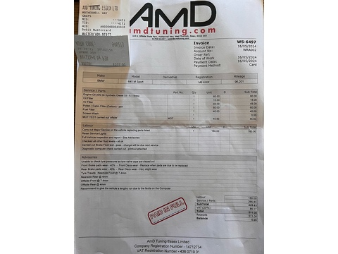 3.0 640d M Sport Coupe 2dr Diesel Steptronic Euro 5 (s/s) (313 ps)