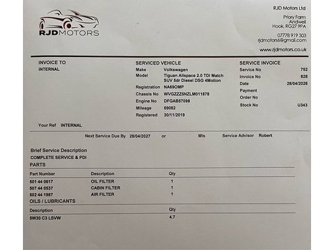2.0 TDI Match SUV 5dr Diesel DSG 4Motion Euro 6 (s/s) (150 ps)