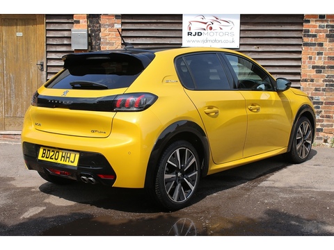 1.2 PureTech GT Line Hatchback 5dr Petrol EAT Euro 6 (s/s) (130 ps)