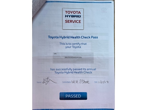 1.8 VVT-h Excel Touring Sports 5dr Petrol Hybrid CVT Euro 6 (s/s) (136 ps)