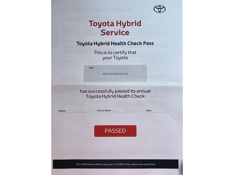 1.8 VVT-h Excel Touring Sports 5dr Petrol Hybrid CVT Euro 6 (s/s) (136 ps)