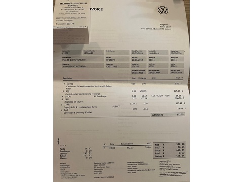 1.0 TSI SE Hatchback 5dr Petrol Manual Euro 6 (s/s) (95 ps)