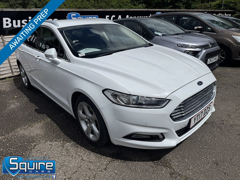 White 2017 Ford Mondeo 2.0TDCi Titanium Edition (150ps) Titanium ECO Estate Estate Front-wheel drive Manual