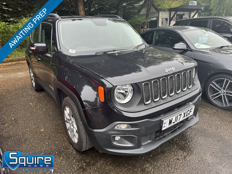 Carbon Black 2017 Jeep Renegade Front-wheel drive Manual