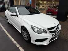 Mercedes-Benz E Class 2.1 E220 CDI AMG Sport Cabriolet 2dr Diesel G-Tronic+ Euro 5 (s/s) (170 ps) 
