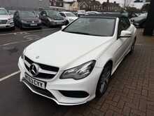 Mercedes-Benz E Class 2.1 E220 CDI AMG Sport Cabriolet 2dr Diesel G-Tronic+ Euro 5 (s/s) (170 ps) 
