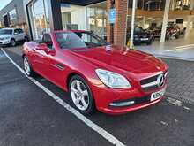 Mercedes-Benz SLK 1.8 SLK200 BlueEfficiency Convertible 2dr Petrol G-Tronic+ Euro 5 (s/s) (184 ps) 