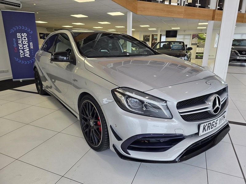 2.0 A45 AMG (Premium) Hatchback 5dr Petrol SpdS DCT 4MATIC Euro 6 (s/s) (381 ps)