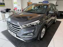 Hyundai TUCSON 1.7 CRDi Blue Drive SE Nav SUV 5dr Diesel DCT Euro 6 (s/s) (141 ps) 